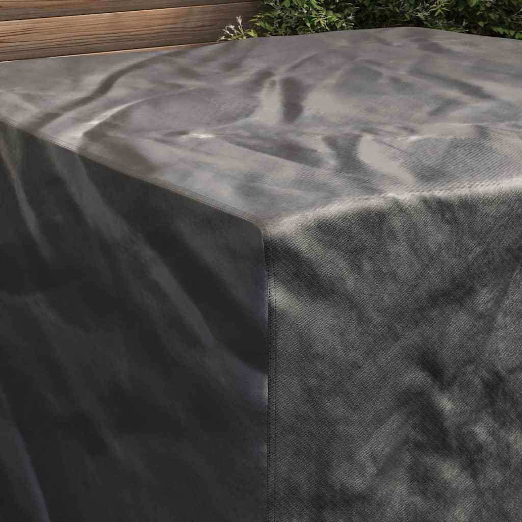 Outdoor Furniture Cover Black 150 x 150 x 75 cm 600D